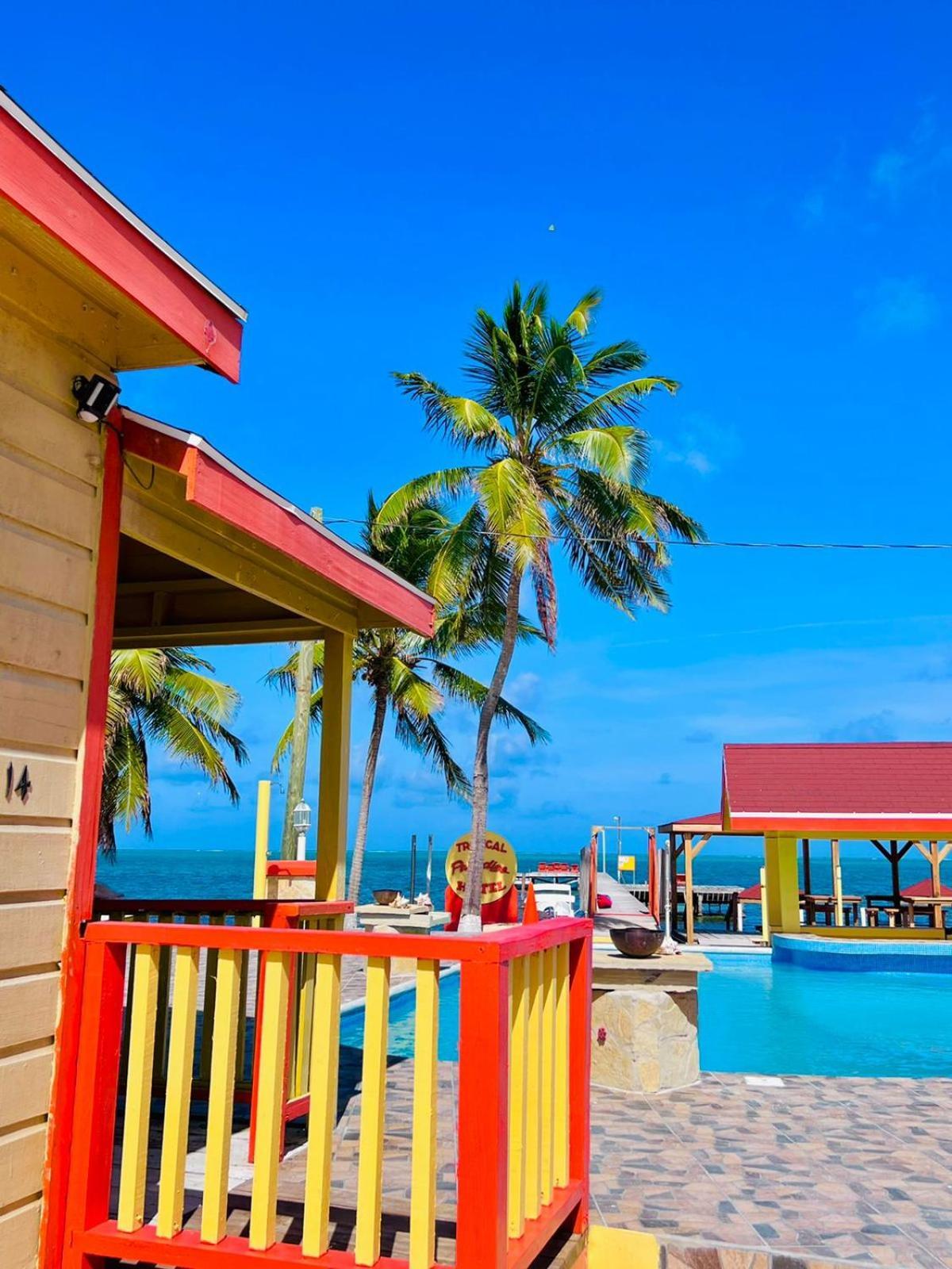 Hotel Tropical Paradise Cayo Caulker Exterior foto