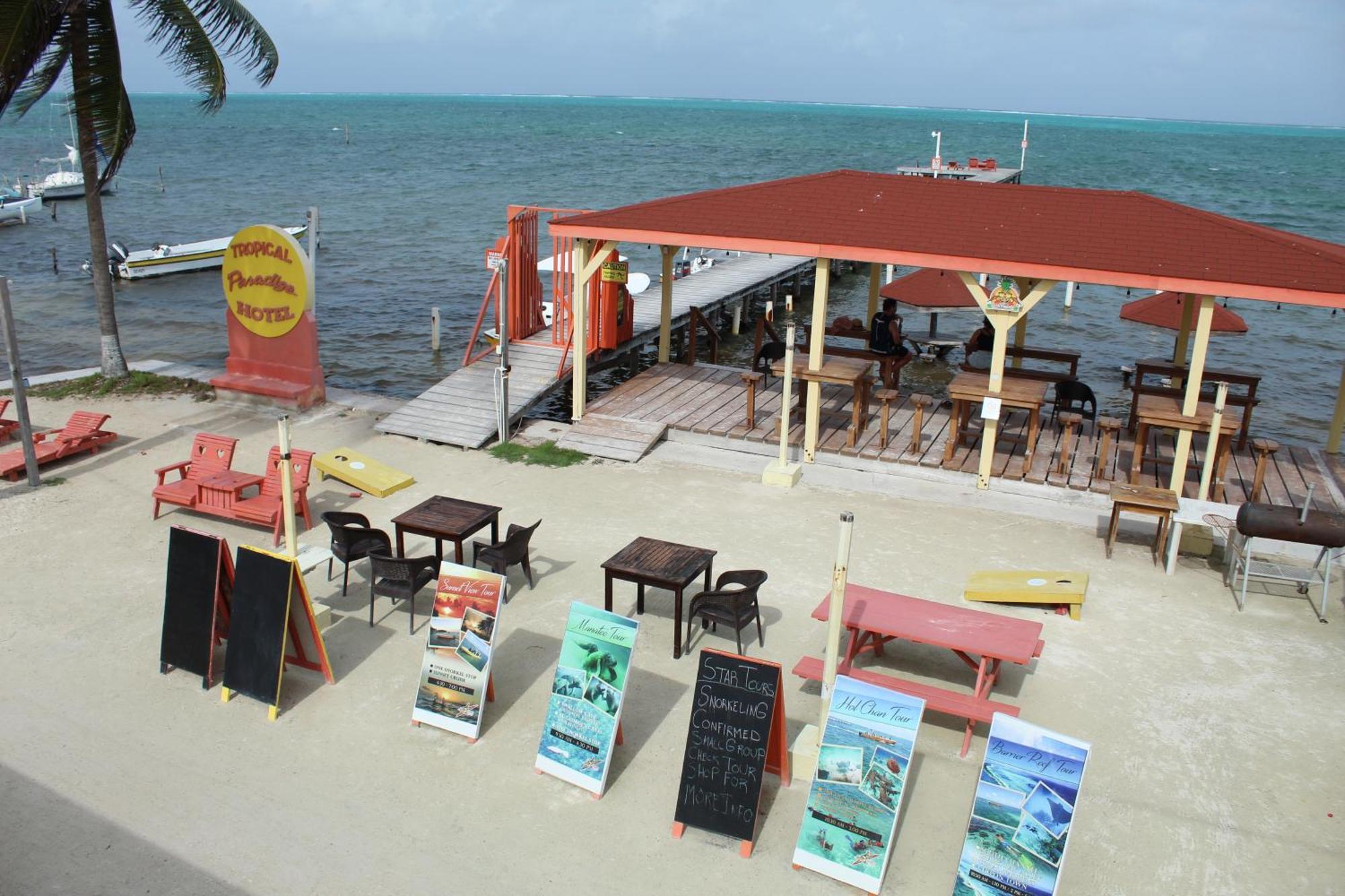 Hotel Tropical Paradise Cayo Caulker Exterior foto